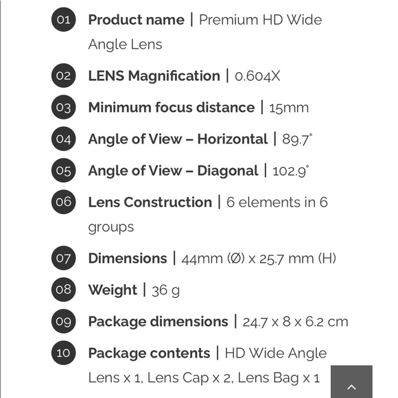 For iPhone 12。HD WIDE ANGLE LENS - Picture 5 of 6